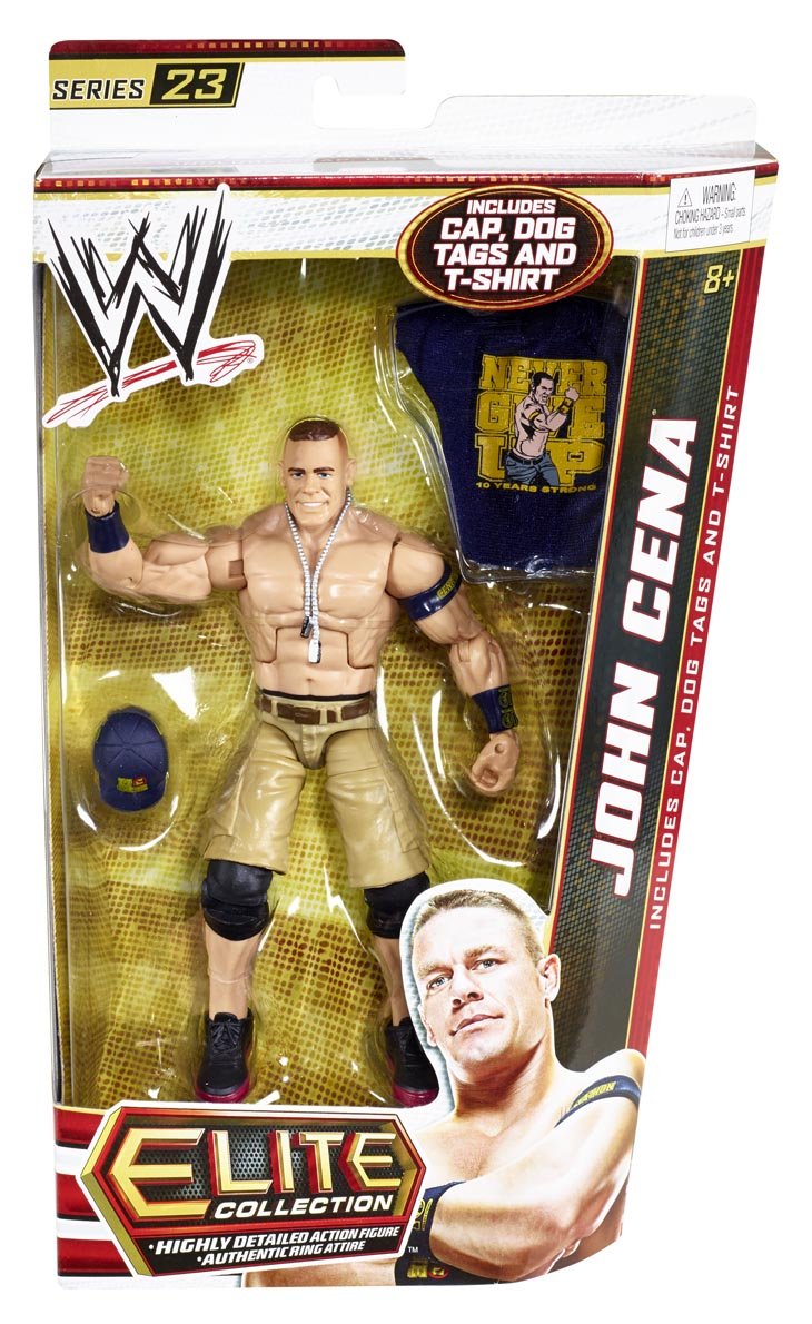 WWE Mattel Elite Collection Series 23 John Cena Action & Toy Figures PWcatalog