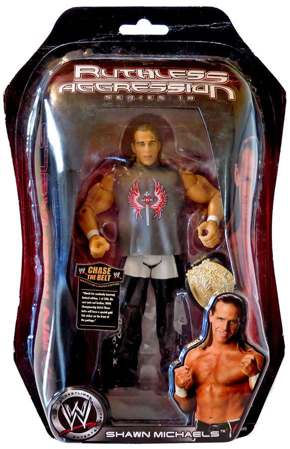 WWE Jakks Pacific Ruthless Aggression 18 Shawn Michaels Action & Toy Figures PWcatalog