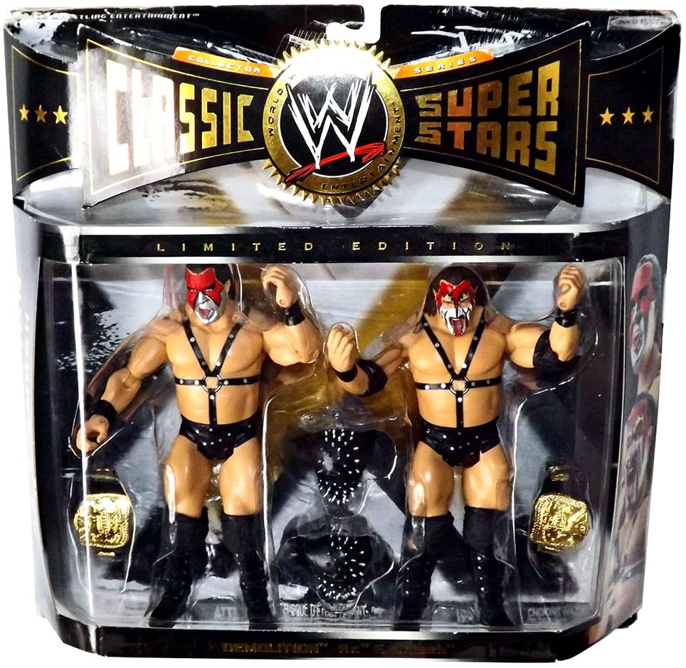 WWE Jakks Pacific Classic Superstars 2-Packs 5 Demolition: Ax & Smash Action & Toy Figures PWcatalog