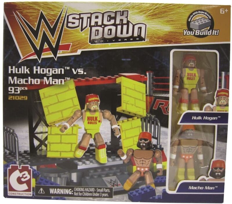 WWE Bridge Direct StackDown 4 Hulk Hogan vs. Macho Man Action & Toy Figures PWcatalog