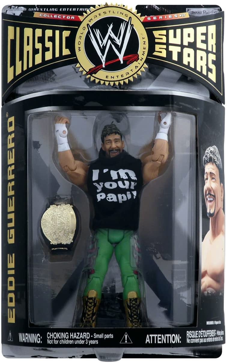 WWE Jakks Pacific Classic Superstars 17 Eddie Guerrero Action & Toy Figures PWcatalog