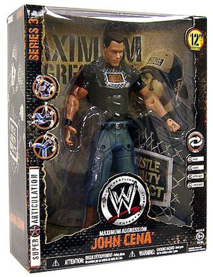 WWE Jakks Pacific Maximum Aggression 3 John Cena Action & Toy Figures PWcatalog