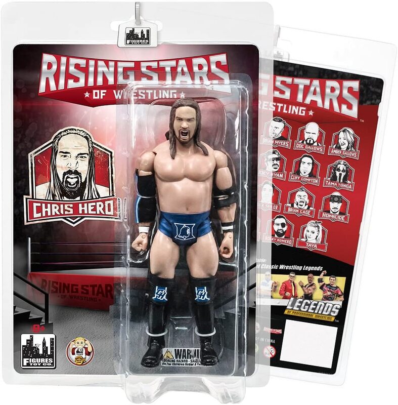 FTC Rising Stars of Wrestling Chris Hero Action & Toy Figures PWcatalog