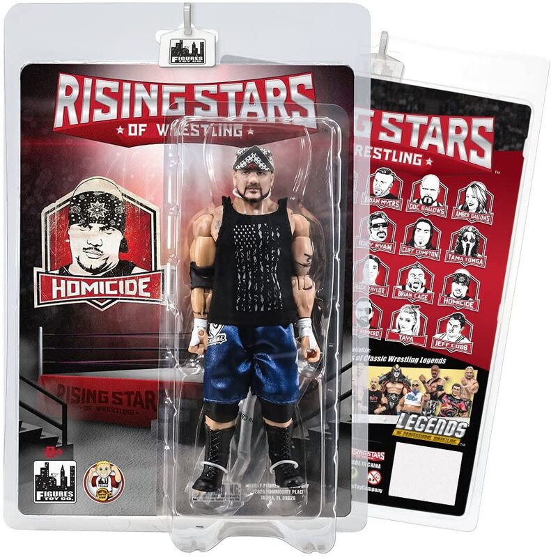 FTC Rising Stars of Wrestling Homicide Action & Toy Figures PWcatalog