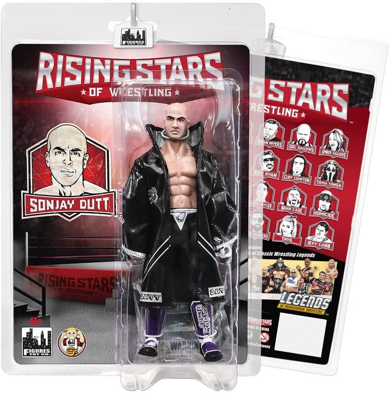 FTC Rising Stars of Wrestling Sonjay Dutt Action & Toy Figures PWcatalog