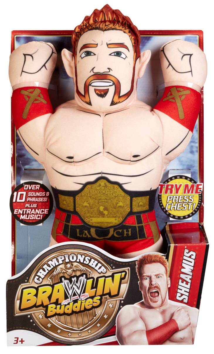 WWE Mattel Championship Brawlin' Buddies Sheamus Action & Toy Figures PWcatalog