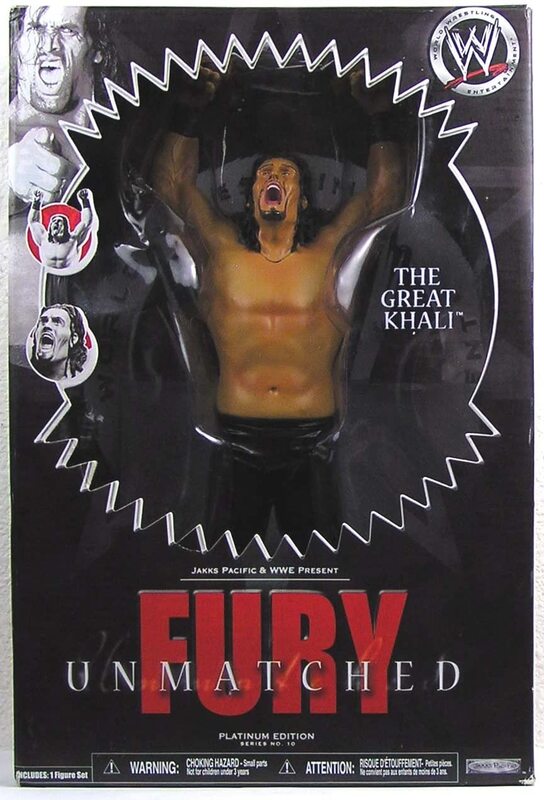 WWE Jakks Pacific Unmatched Fury 10 The Great Khali Action & Toy Figures PWcatalog