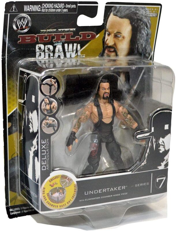 WWE Jakks Pacific Deluxe Build 'N' Brawl 7 Undertaker Action & Toy Figures PWcatalog