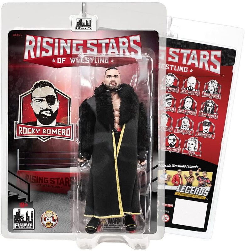 FTC Rising Stars of Wrestling Rocky Romero Action & Toy Figures PWcatalog