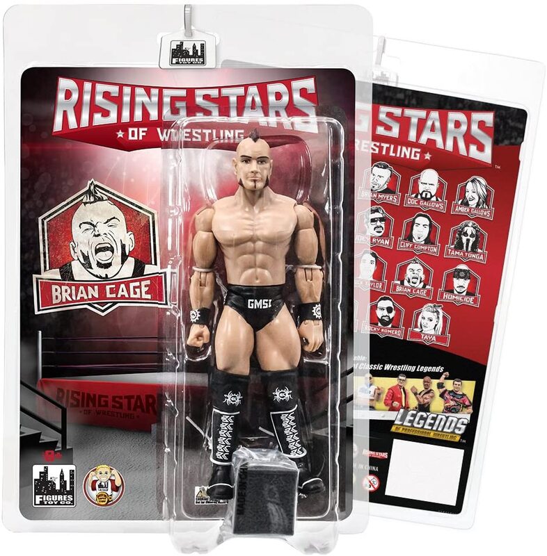 FTC Rising Stars of Wrestling Brian Cage Action & Toy Figures PWcatalog