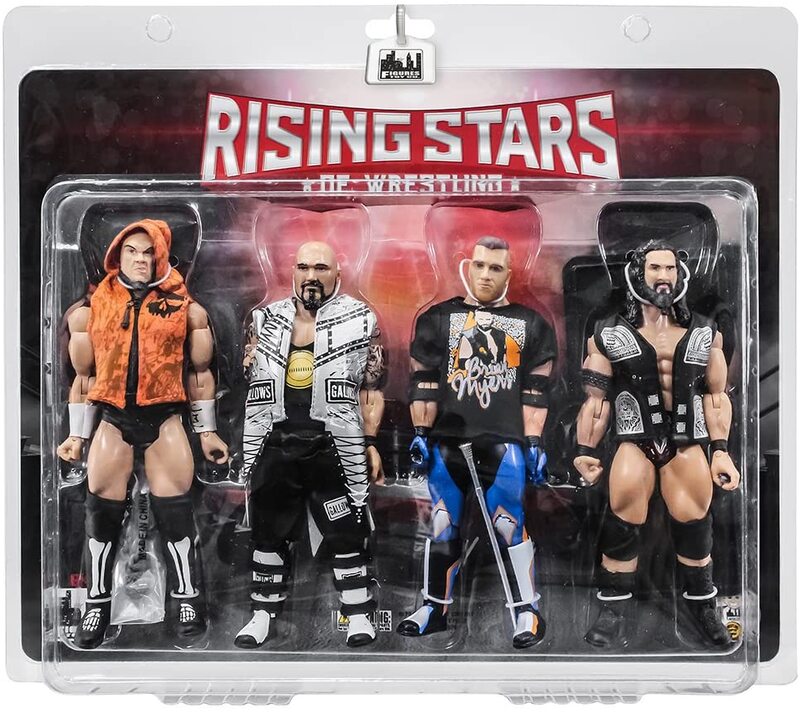 FTC Rising Stars of Wrestling Multipack: Sami Callahan, Doc Gallows, Brian Myers & Tama Tonga Action & Toy Figures PWcatalog