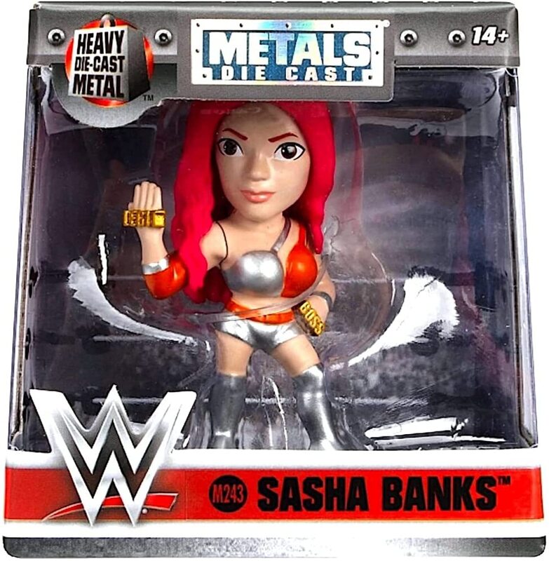 WWE Jada Toys Metals Die Cast 2.5 Inch Sasha Banks Action & Toy Figures PWcatalog