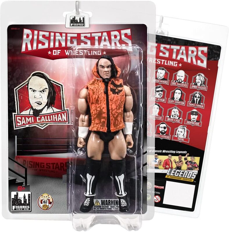 FTC Rising Stars of Wrestling Sami Callahan Action & Toy Figures PWcatalog