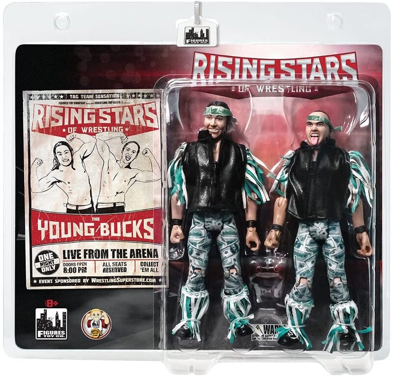 FTC Rising Stars of Wrestling Multipack: The Young Bucks: Matt Jackson & Nick Jackson Action & Toy Figures PWcatalog