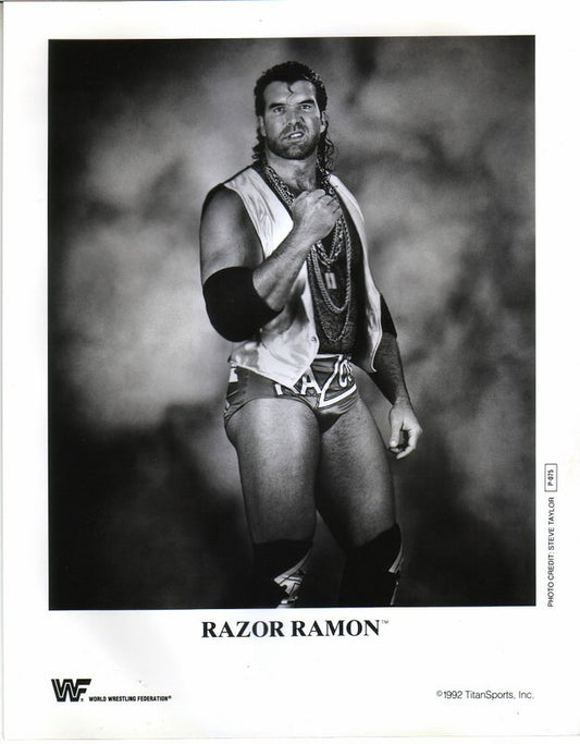 1992 Razor Ramon P075 (Debut Promo) b/w