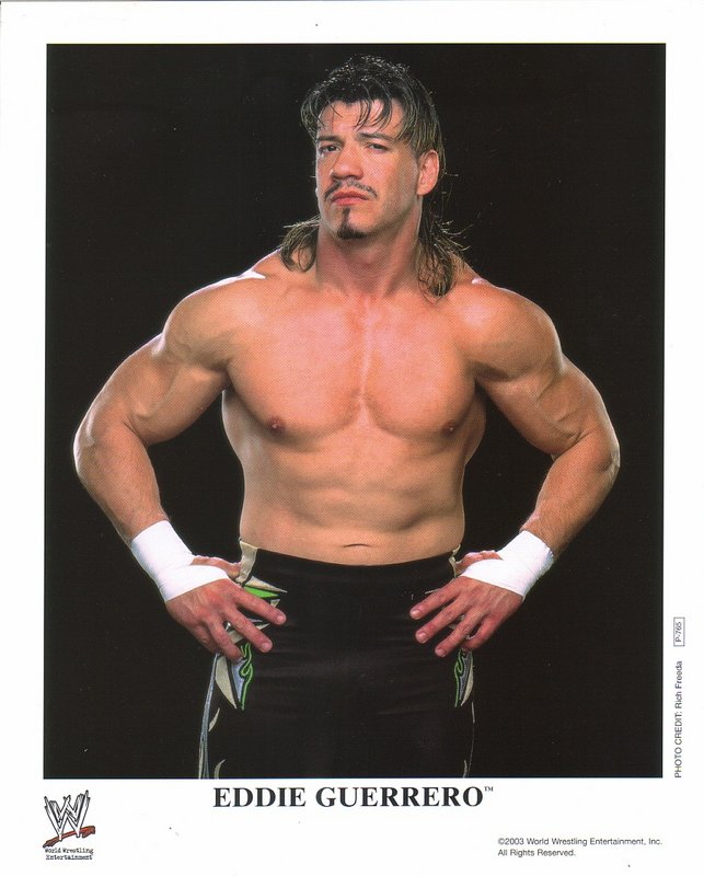 2003 Eddie Guerrero P765 color PW Catalog