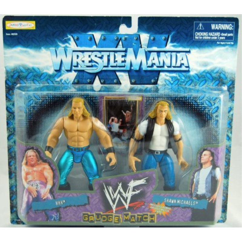1999 WWF Jakks Pacific Grudge Match: HHH vs. Shawn Michaels Action & Toy Figures PWcatalog
