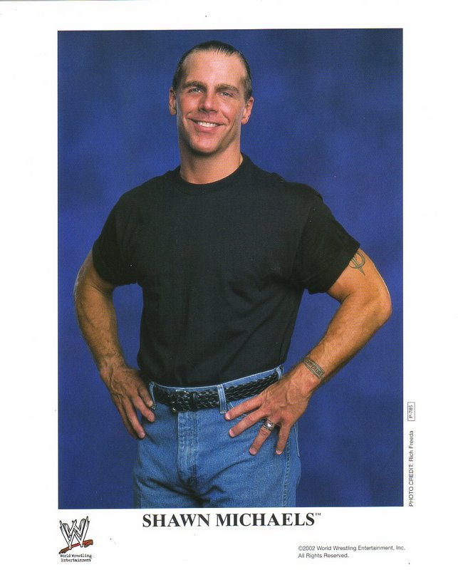 2002 Shawn Michaels P785 color PW Catalog