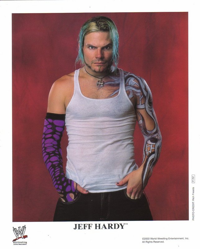 2003 Jeff Hardy P787 color PW Catalog