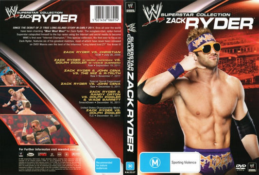 wwe superstars collection zack ryder DVDs & Videos Pwcatalog
