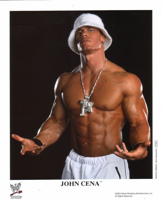 2003 John Cena P809 (debut promo) color PW Catalog