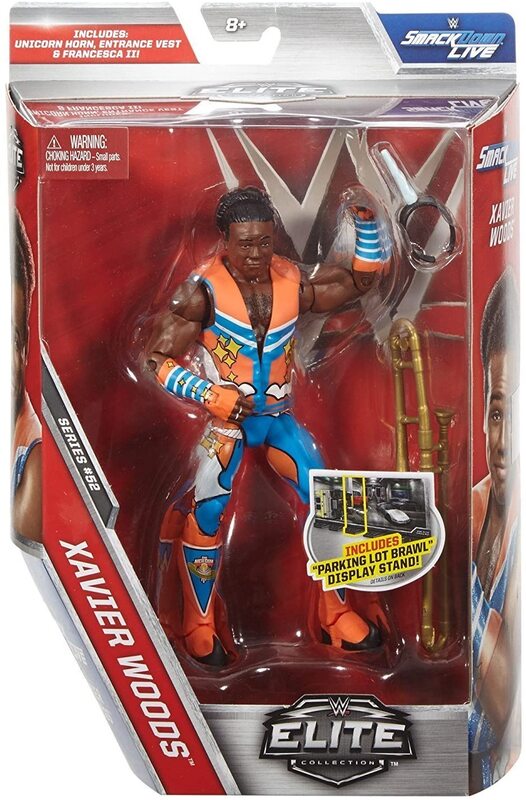 WWE Mattel Elite Collection Series 52 Xavier Woods Action & Toy Figures PWcatalog