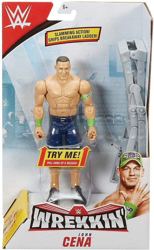 WWE Mattel Wrekkin' 2 John Cena Action & Toy Figures PWcatalog
