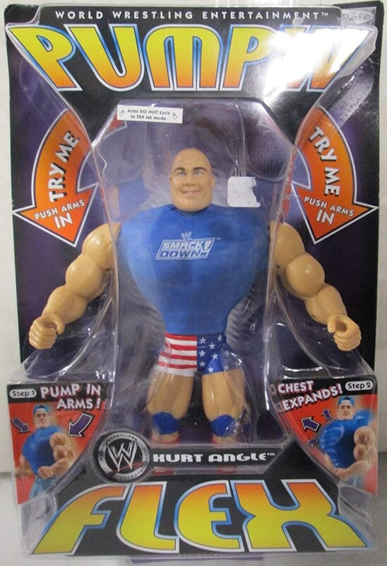 WWE Jakks Pacific Pump 'N' Flex 1 Kurt Angle Action & Toy Figures PWcatalog