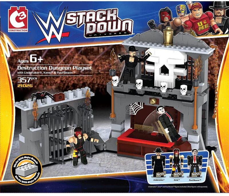 WWE Bridge Direct StackDown 2 Destruction Dungeon Playset Action & Toy Figures PWcatalog