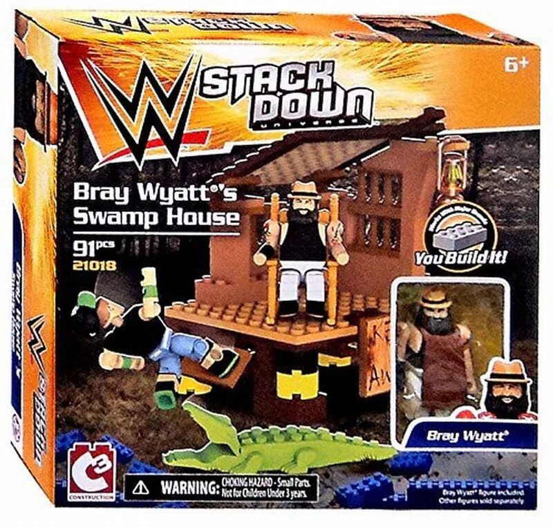 WWE Bridge Direct StackDown 3 Bray Wyatt's Swamp House Action & Toy Figures PWcatalog