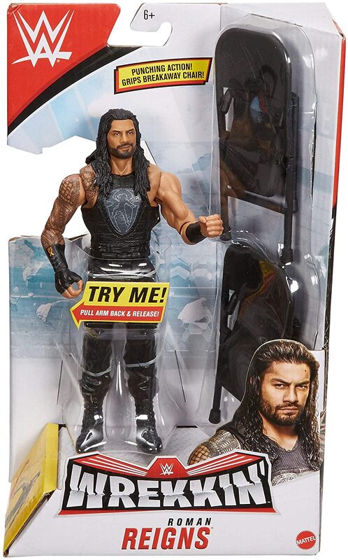 WWE Mattel Wrekkin' 2 Roman Reigns Action & Toy Figures PWcatalog
