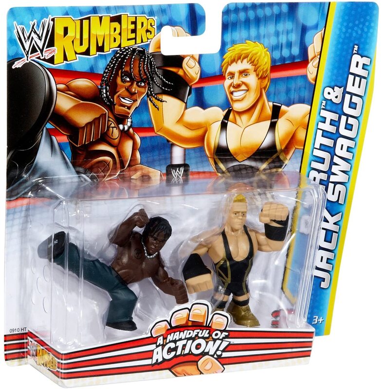 WWE Mattel Rumblers 2 R-Truth & Jack Swagger Action & Toy Figures PWcatalog