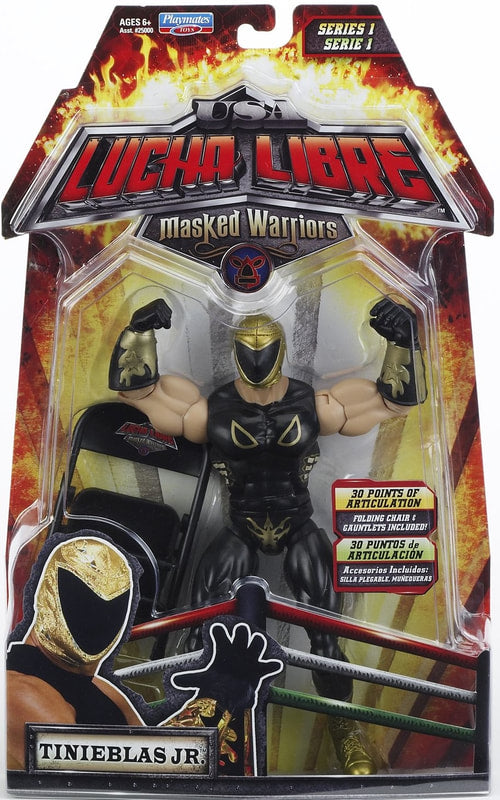Luche Libre USA Playmates Toys Masked Warriors 1 Tinieblas Jr. Action & Toy Figures PWcatalog