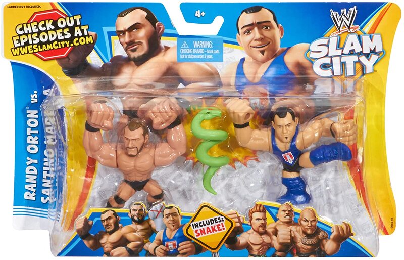 WWE Mattel Slam City Multipack: Randy Orton vs. Santino Marella Action & Toy Figures PWcatalog