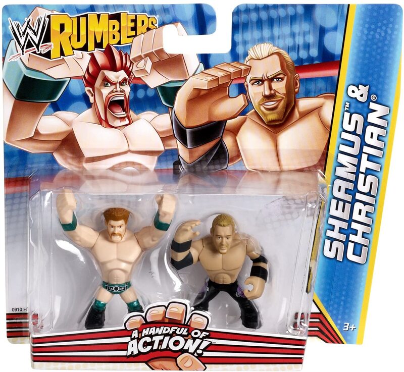 WWE Mattel Rumblers 2 Sheamus & Christian Action & Toy Figures PWcatalog