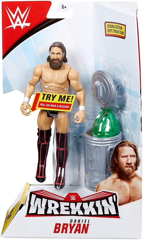 WWE Mattel Wrekkin' 2 Daniel Bryan Action & Toy Figures PWcatalog