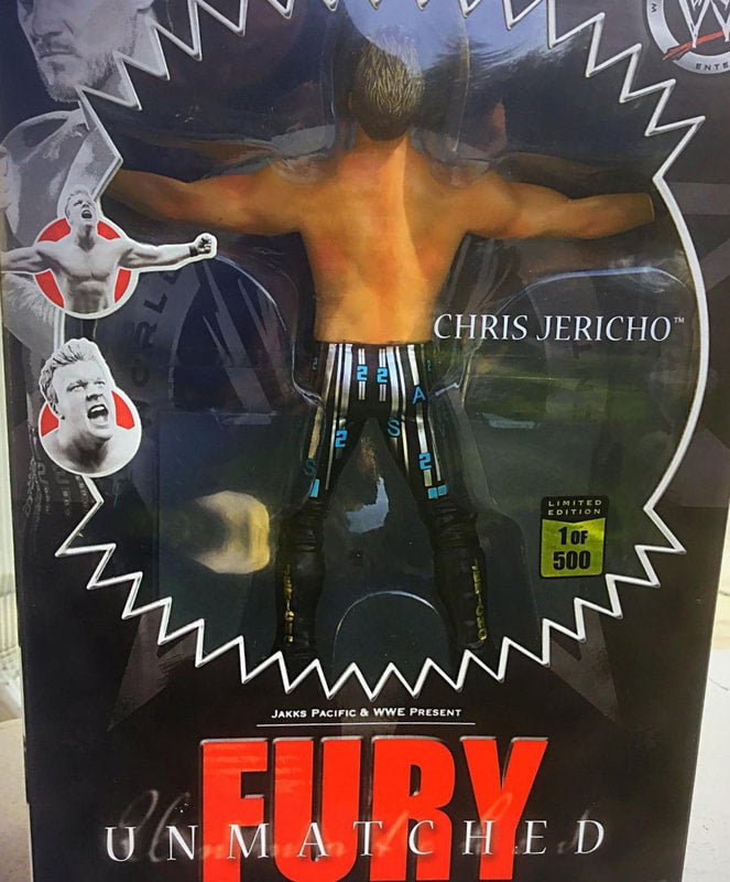 WWE Jakks Pacific Unmatched Fury Chris Jericho Action & Toy Figures PWcatalog