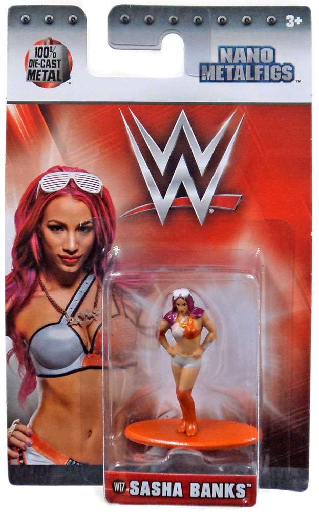 WWE Jada Toys Nano Metalfigs 2 Sasha Banks Action & Toy Figures PWcatalog