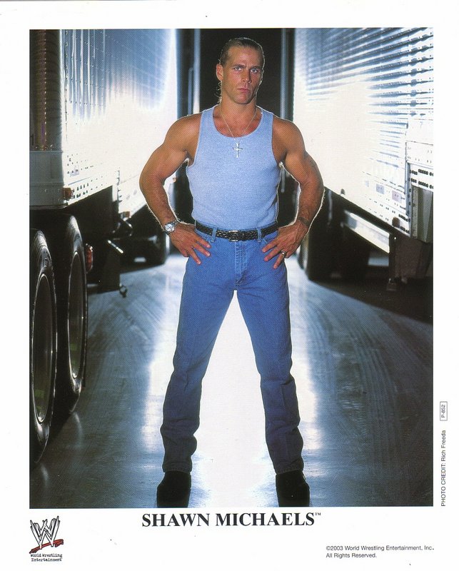 2003 Shawn Michaels P852 color PW Catalog