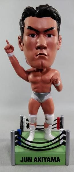 Pro-Wrestling NOAH Mogura House Big Head Series Jun Akiyama Action & Toy Figures PWcatalog