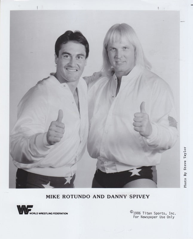 1986 Mike Rotundo Danny Spivey (American Express) PWcatalog
