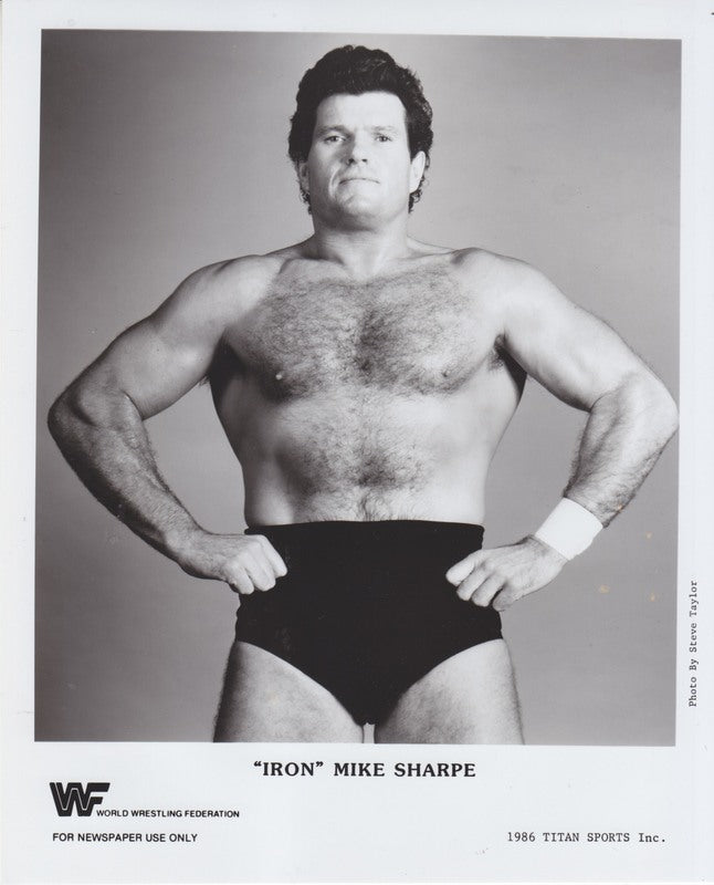 1986 "Iron" Mike Sharpe PWcatalog