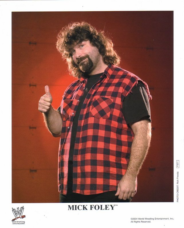 2004 Mick Foley P871 color PW Catalog