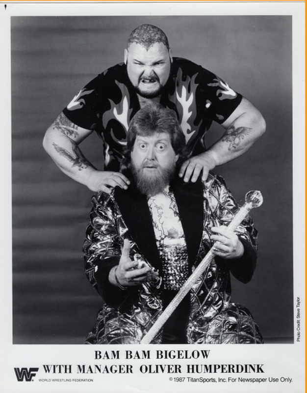 1987 Bam Bam Bigelow Oliver Humperdink (RARE) PWcatalog