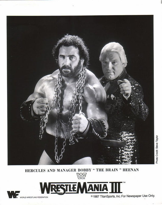 1987 Hercules w/Bobby Heenan WM3