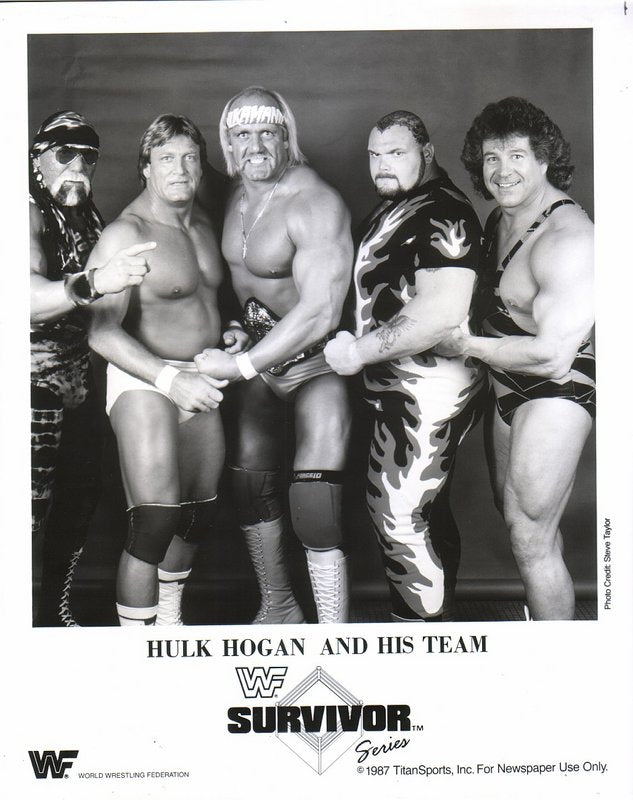 1987 Survivor Series: Hulk Hogan His Team PWcatalog