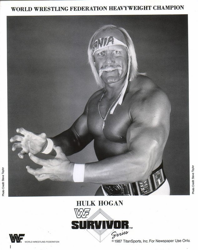 1987 WWF CHAMPION Hulk Hogan Survivor Series PWcatalog