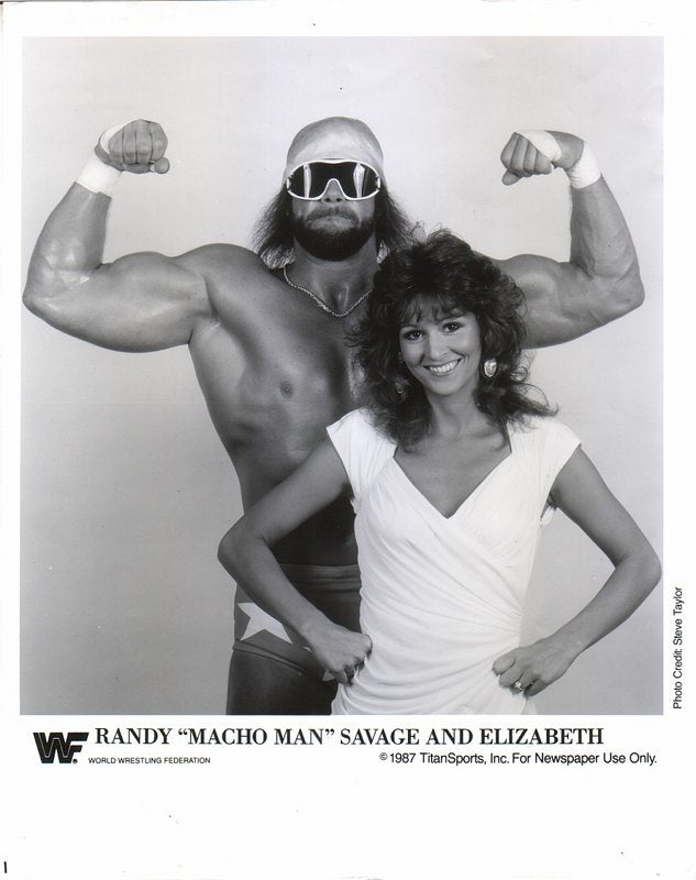 1987 Macho Man Randy Savage Elizabeth PWcatalog