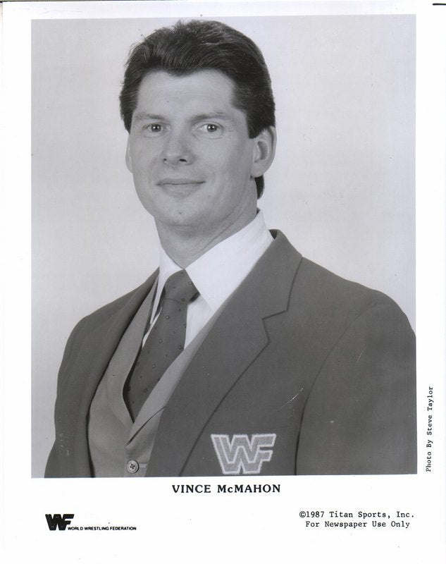 1987 Vince McMahon (RARE) PWcatalog