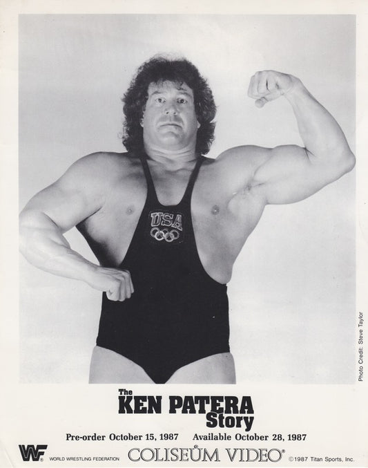 1987 Ken Patera Coliseum Video PWcatalog